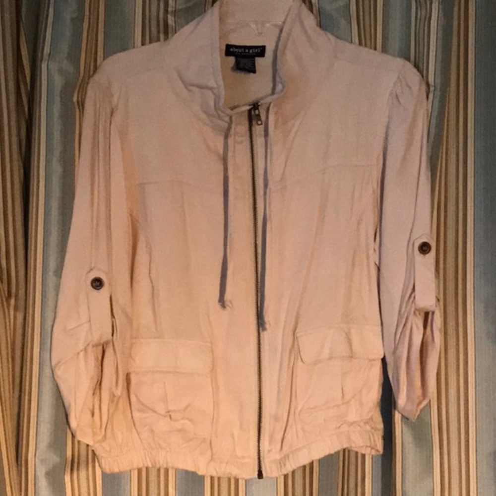 CREAM JACKET, Sz XL